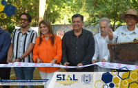 Inauguración del "APIARIO ROSA" en el Parque Ecológico