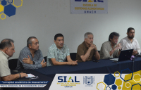 1ra reunión de trabajo en preparación del "1er Congreso mundial sobre disposición final de desechos sólidos" organizada por la SIAL-UNACH.